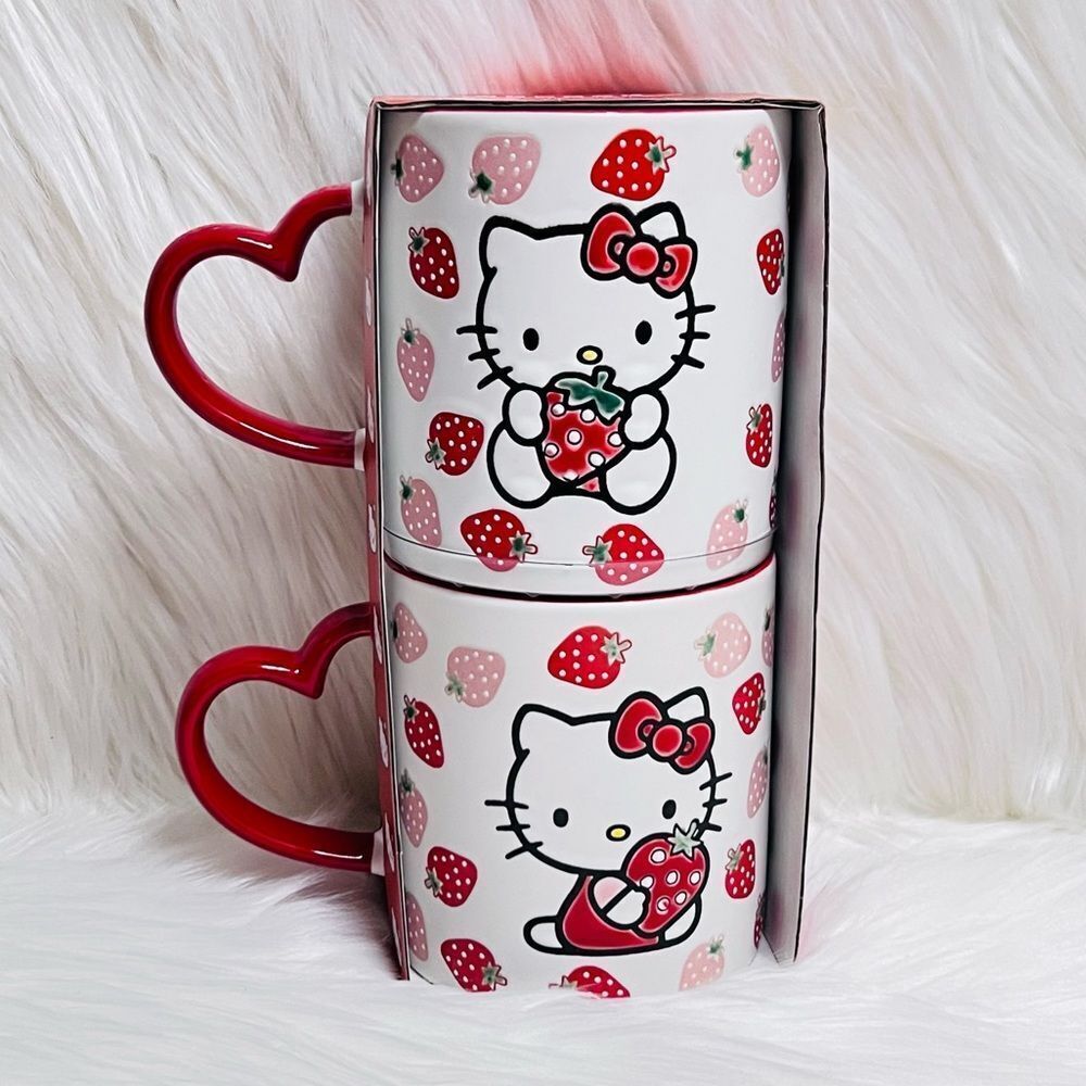 Hello Kitty 2pc Mug Set - Picture 3 of 3